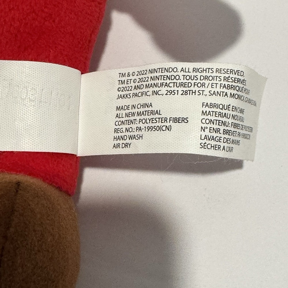 Super Mario Fire Mario & Yoshi Plush 9" Nintendo Stuffies Mario Brothers - Picture 8 of 16